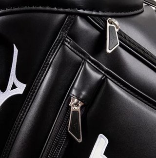 Mizuno MCRAFT staff bag 2024 cart bag, nero