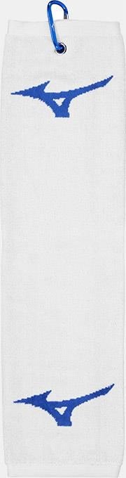 Mizuno RB Tri Fold asciugamano, bianco