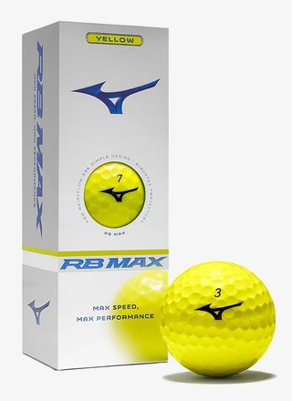 Mizuno RB Max palline da golf, gialle