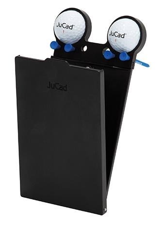 JuCad full metal scorecard holder, nero/copertina nera