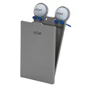 JuCad portasegnapunti full metal, titan/titan cover