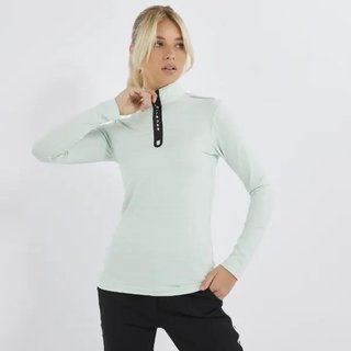 Ellesse Juliano 1/2 Zip felpa da donna, verde chiaro