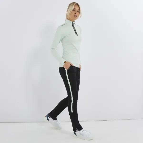 Ellesse Juliano 1/2 Zip felpa da donna, verde chiaro