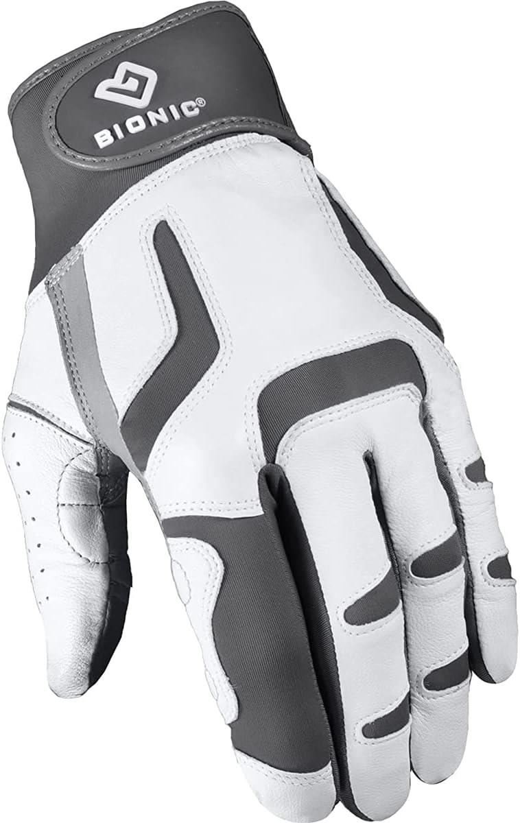 Bionic Relief Grip 2.0 guanto da golf uomo, bianco