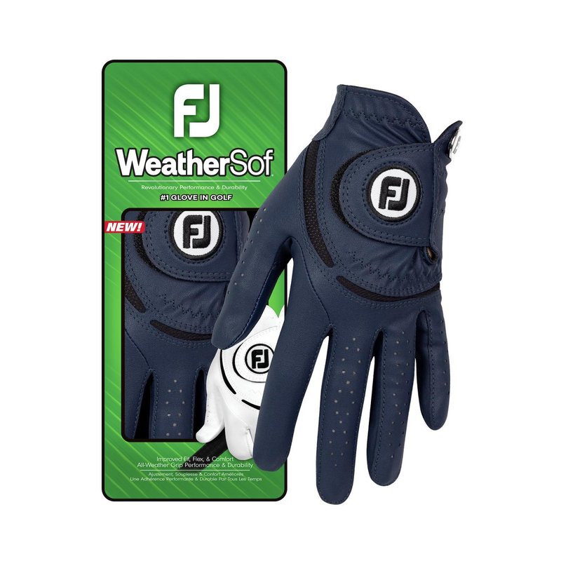 FootJoy WeatherSof guanto da golf donna, blu