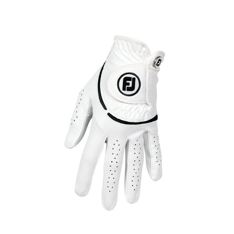 FootJoy WeatherSof guanto da golf donna, bianco/nero