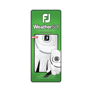 FootJoy WeatherSof guanto da golf donna, bianco/grigio