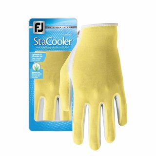 FootJoy StaCooler Assorted guanto da golf donna, giallo