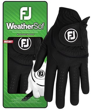 Footjoy FootJoy WeatherSof guanto da golf uomo, nero