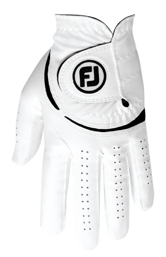 FootJoy WeatherSof 24 guanto da golf uomo, bianco