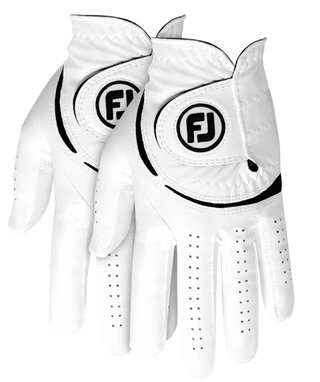 Footjoy FootJoy WeatherSof guanti da golf uomo, bianco/nero