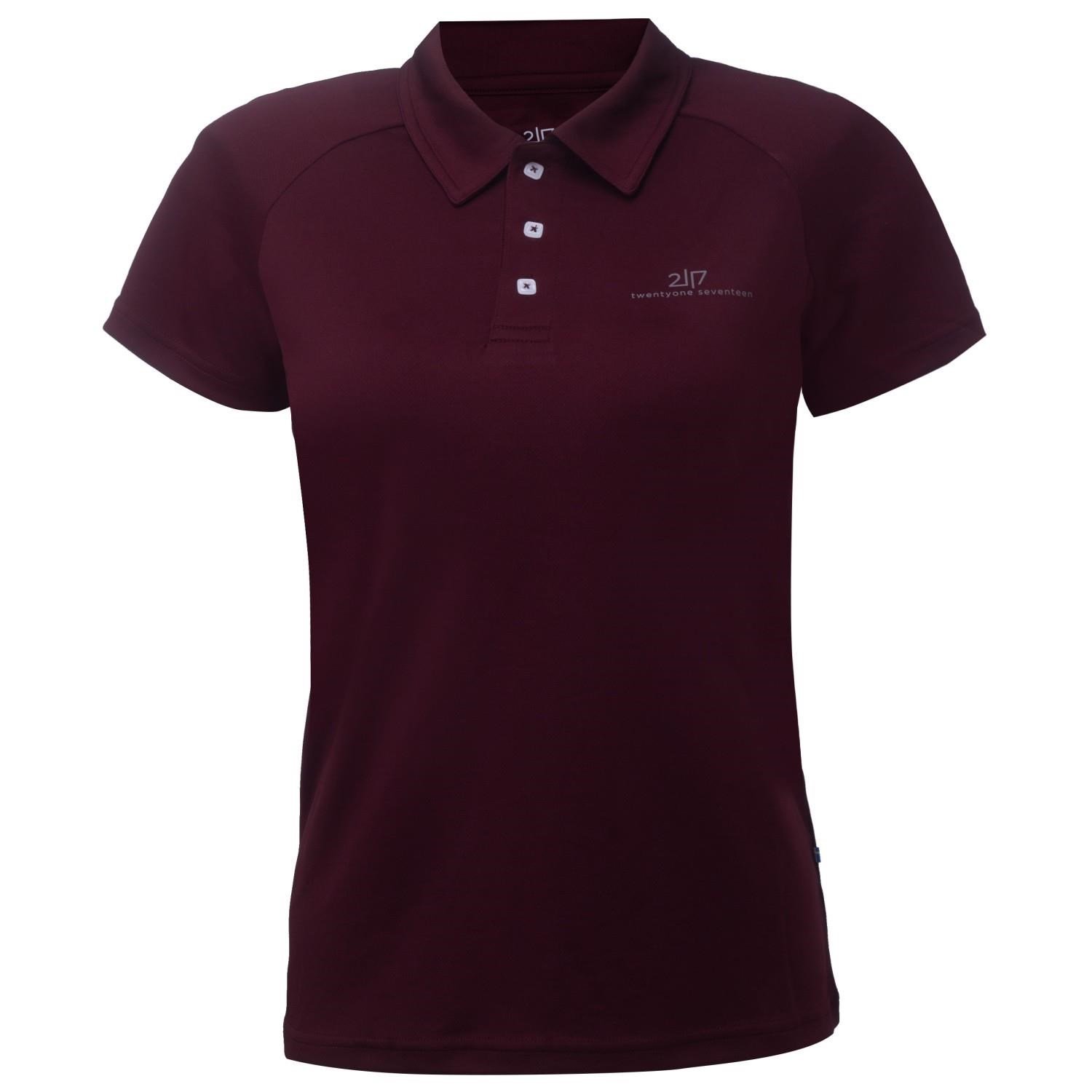2117 of Sweden Fröseke polo da donna, dark plum