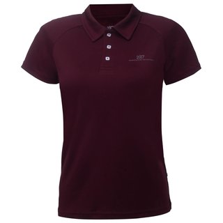 2117 of Sweden Fröseke polo da donna, dark plum