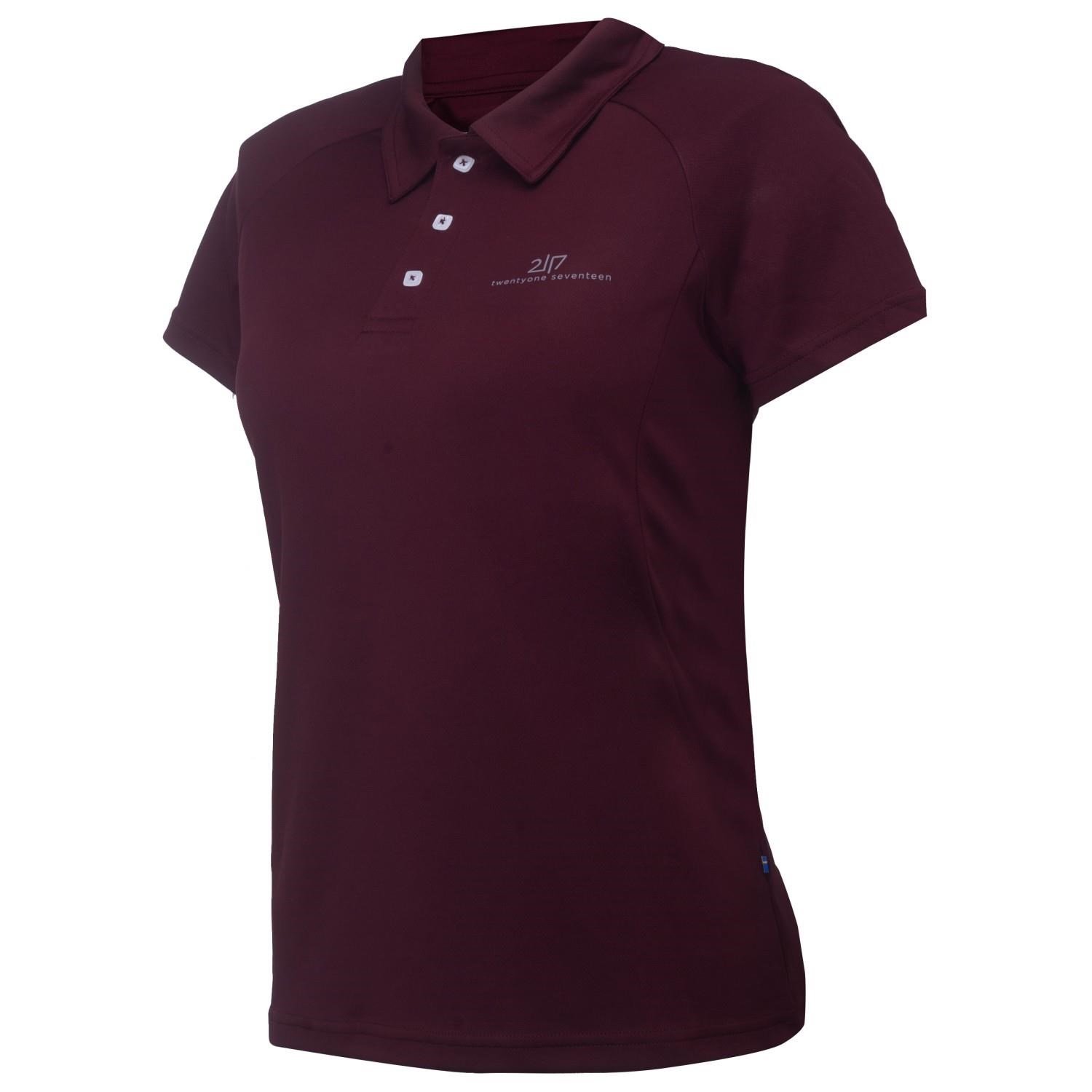 2117 of Sweden Fröseke polo da donna, dark plum