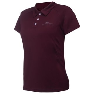 2117 of Sweden Fröseke polo da donna, dark plum
