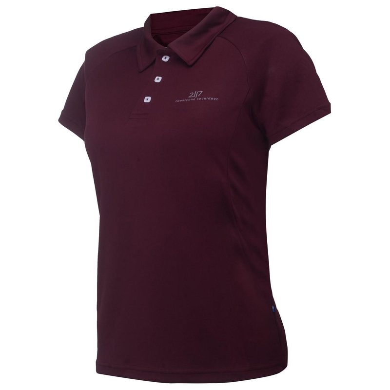 2117 of Sweden Fröseke polo da donna, dark plum