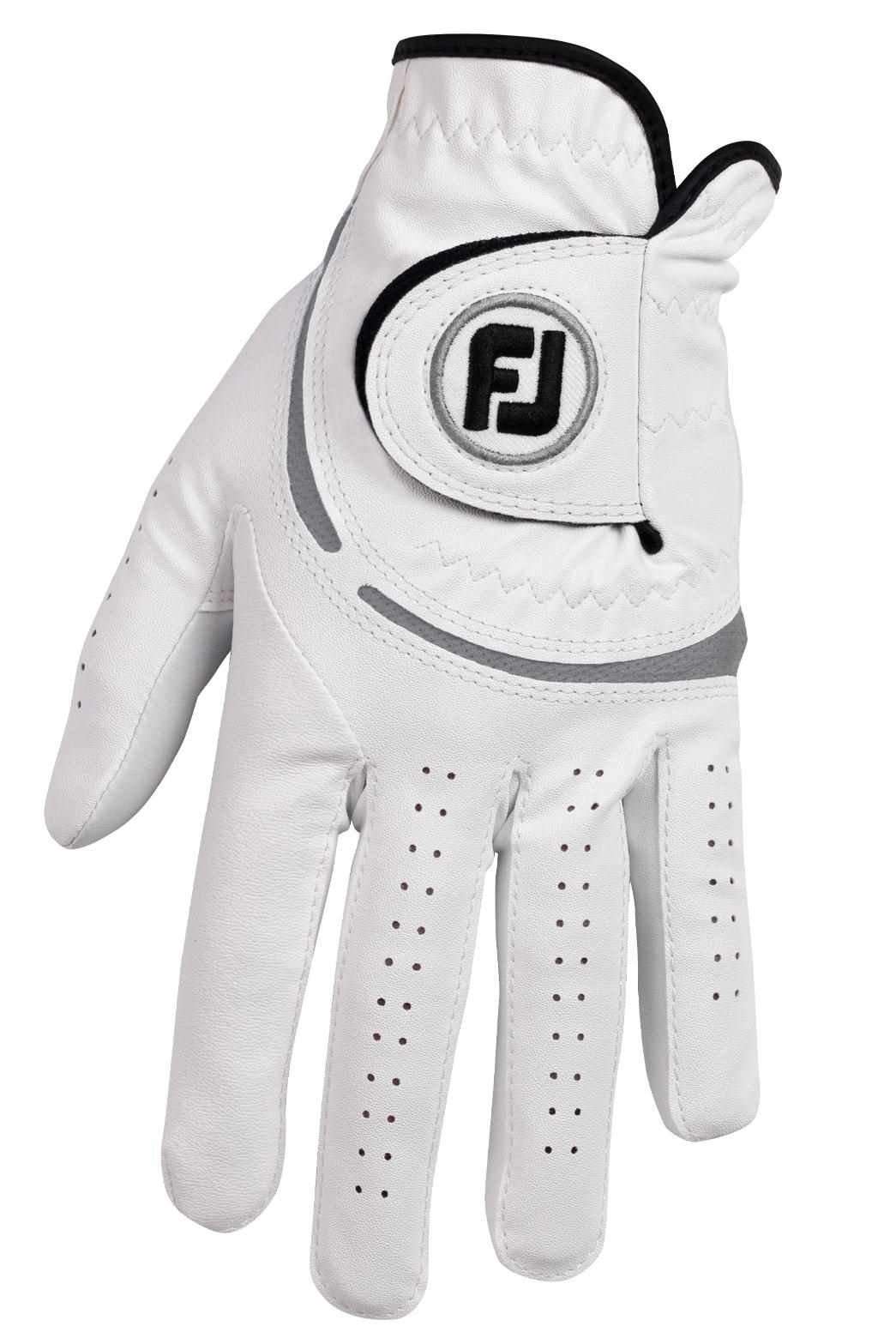 FootJoy WeatherSof 24 guanto da golf uomo, bianco