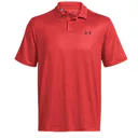 Under Armour Performance 3.0 Printed polo da uomo, red solstice/castlerock