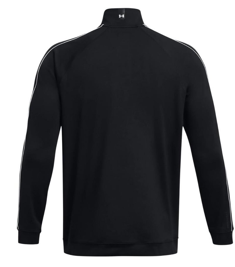 Under Armour Storm Midlayer 1/2 Zip felpa da uomo, nero/bianco
