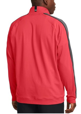 Under Armour Storm Midlayer 1/2 Zip felpa da uomo, red slstice/castelrock