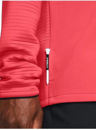 Under Armour Storm Daytona HZ felpa uomo, red solstice/castelrock