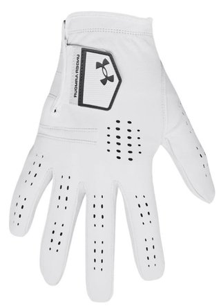 Under Armour Tour guanto da golf uomo 2024, bianco/castelrock