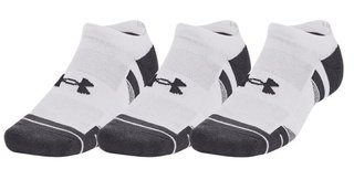 Under Armour Performance Tech calzini unisex (3 paia), bianco/grigio