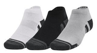 Under Armour Performance Tech calzini unisex (3 paia), mod gray/white