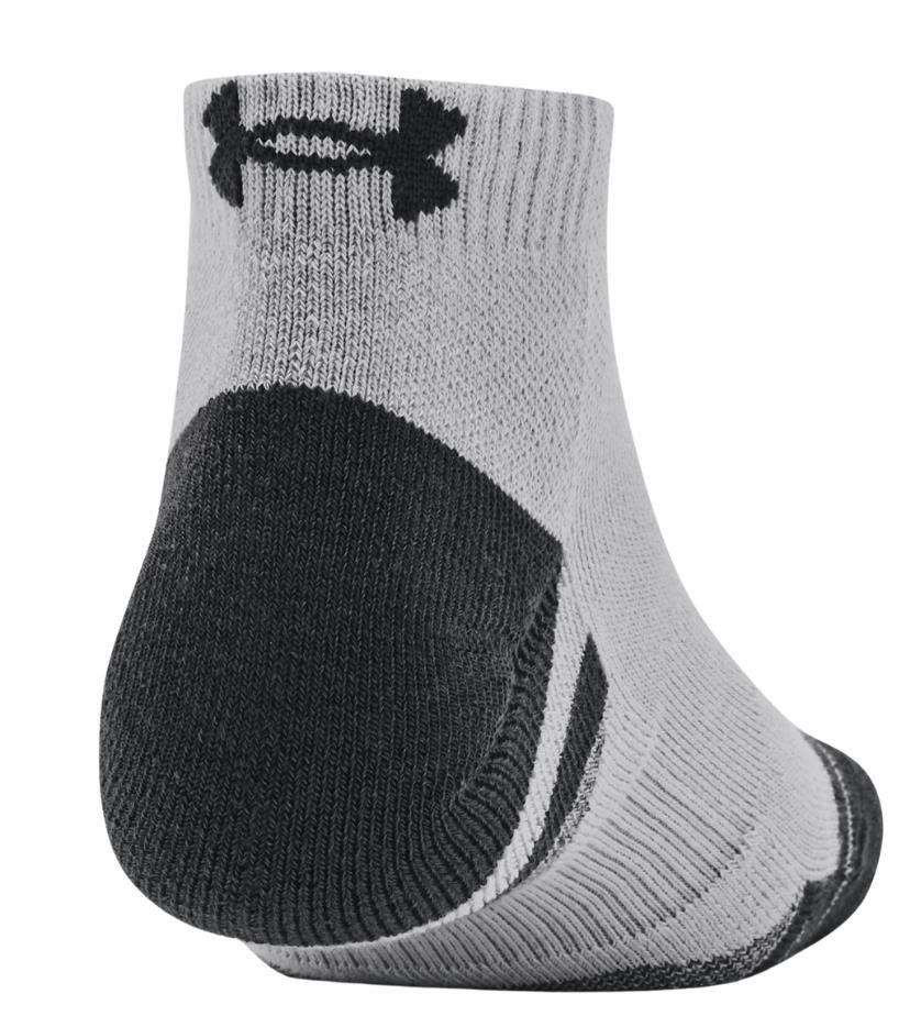 Under Armour Performance Tech calzini unisex (3 paia), mod gray/white