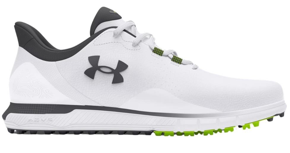 Under Armour Drive Fade SL scarpe da golf uomo, bianco/grigio titanio