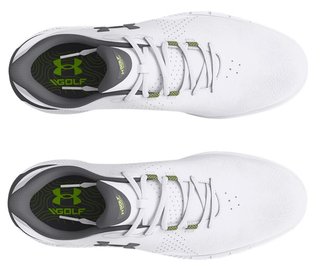 Under Armour Drive Fade SL scarpe da golf uomo, bianco/grigio titanio