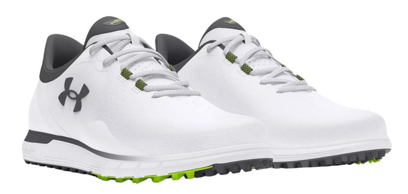 Under Armour Drive Fade SL scarpe da golf uomo, bianco/grigio titanio