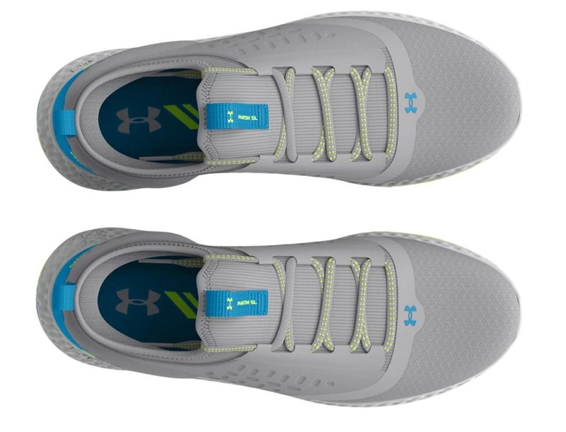 Under Armour GS Charged Phantom SL scarpe da golf junior, mod gray/capri