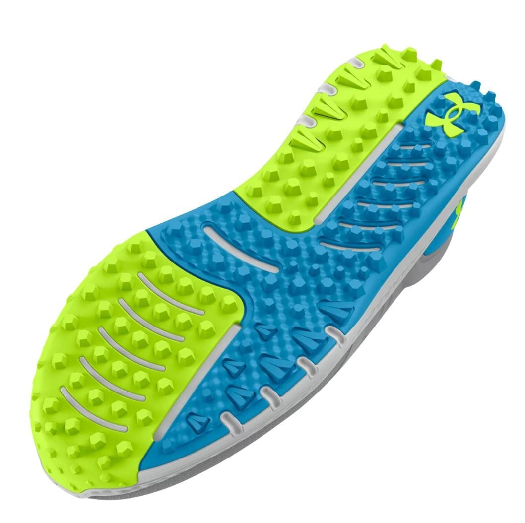 Under Armour GS Charged Phantom SL scarpe da golf junior, mod gray/capri