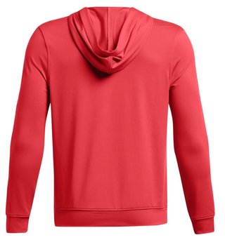 Under Armour Playoff junior hoodie 2024, rosso solstice/nero