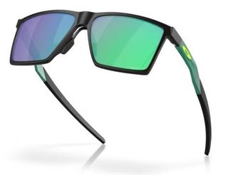 Oakley Futurity Sun occhiali da sole, Prizm Jade Lenses/Satin Black Frame