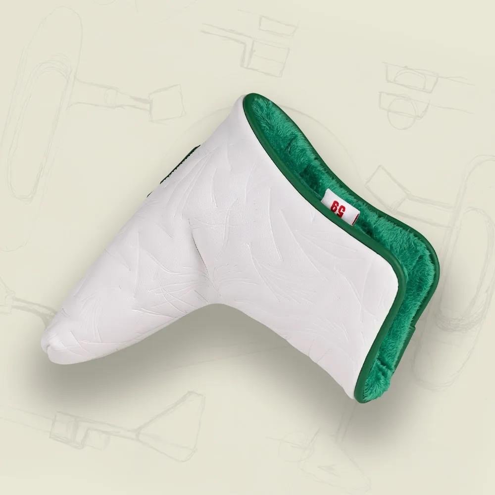 PING Golf Ping Looper Blade Putter Headcover, bianco/verde
