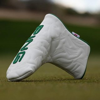 PING Golf Ping Looper Blade Putter Headcover, bianco/verde