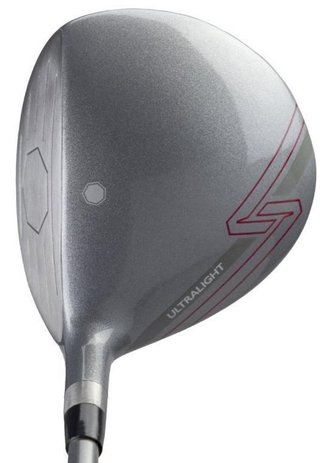 U.S. Kids Golf UL7-39 (99cm) W30 3-Club junior set da golf + borsa da trasporto, nero/rosso
