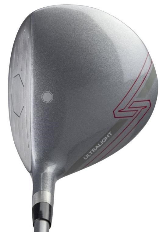 U.S. Kids Golf UL7-39 (99cm) W30 3-Club junior set da golf + borsa da trasporto, nero/rosso