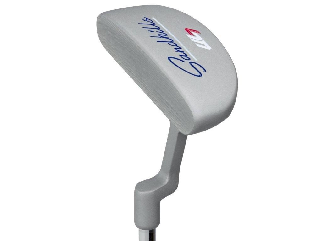 U.S. Kids Golf UL7-54 (137cm) W15 5-Club junior set da golf + stand bag, nero/viola