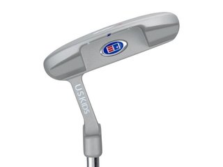 U.S. Kids Golf UL7-54 (137cm) W15 5-Club junior set da golf + stand bag, nero/viola