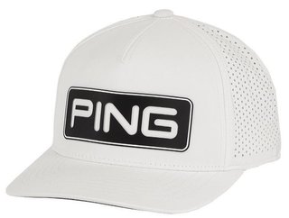 PING Tour Vented Delta cappellino da uomo, bianco