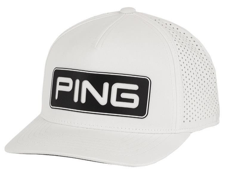 PING Tour Vented Delta cappellino da uomo, bianco