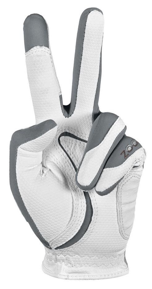 Zoom Zoom Weather guanto da golf uomo, bianco/argento