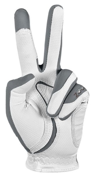 Zoom Zoom Weather guanto da golf uomo, bianco/argento