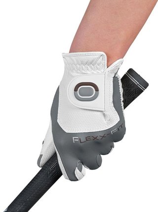Zoom Zoom Weather guanto da golf uomo, bianco/argento