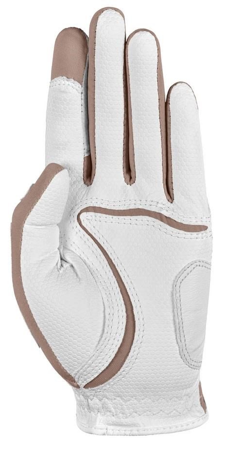 Zoom Zoom Weather guanto da golf donna, bianco/sabbia