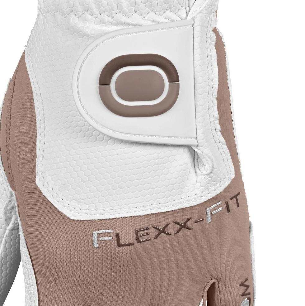 Zoom Zoom Weather guanto da golf donna, bianco/sabbia