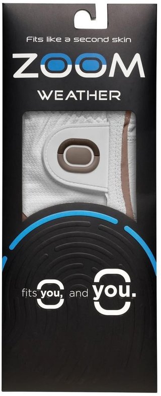 Zoom Zoom Weather guanto da golf donna, bianco/sabbia